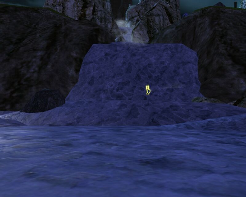 Ice slide in Eden