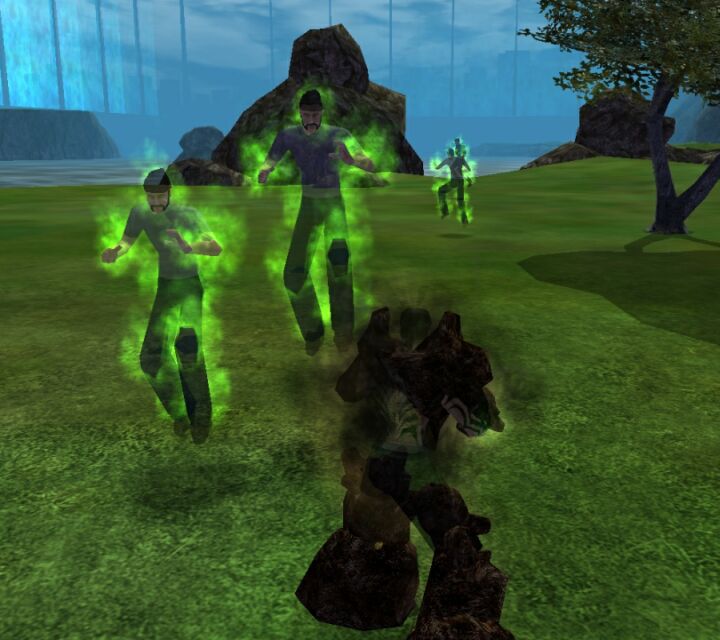 Ghosts close up and personal
